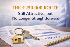 Greek Golden Visa €250,000 route