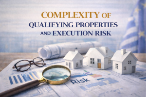 Qualifying properties and execution risk