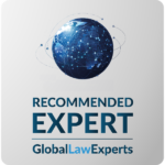Global Law Experts – Recommended Expert badge