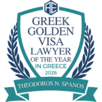 Greek Golden Visa Lawyer of the Year in Greece 2026 – Theodoros N. Spanos